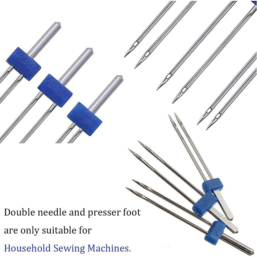 3PCS Sewing Double Twin Needle - Twin Needle Stretch ulasan dan harga