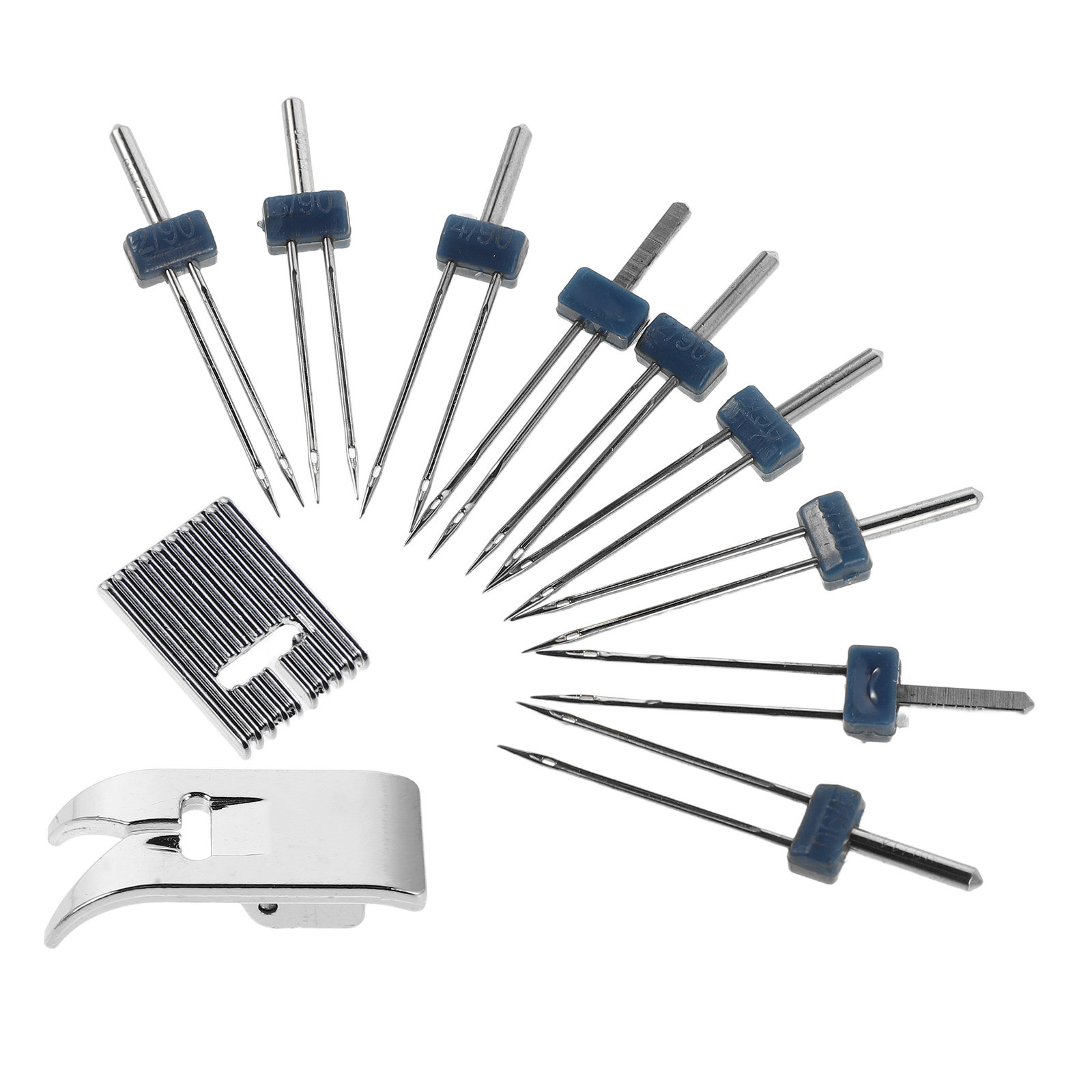 1Set Sewing Machine Twin Needl - Twin Needle Stretch ulasan dan harga
