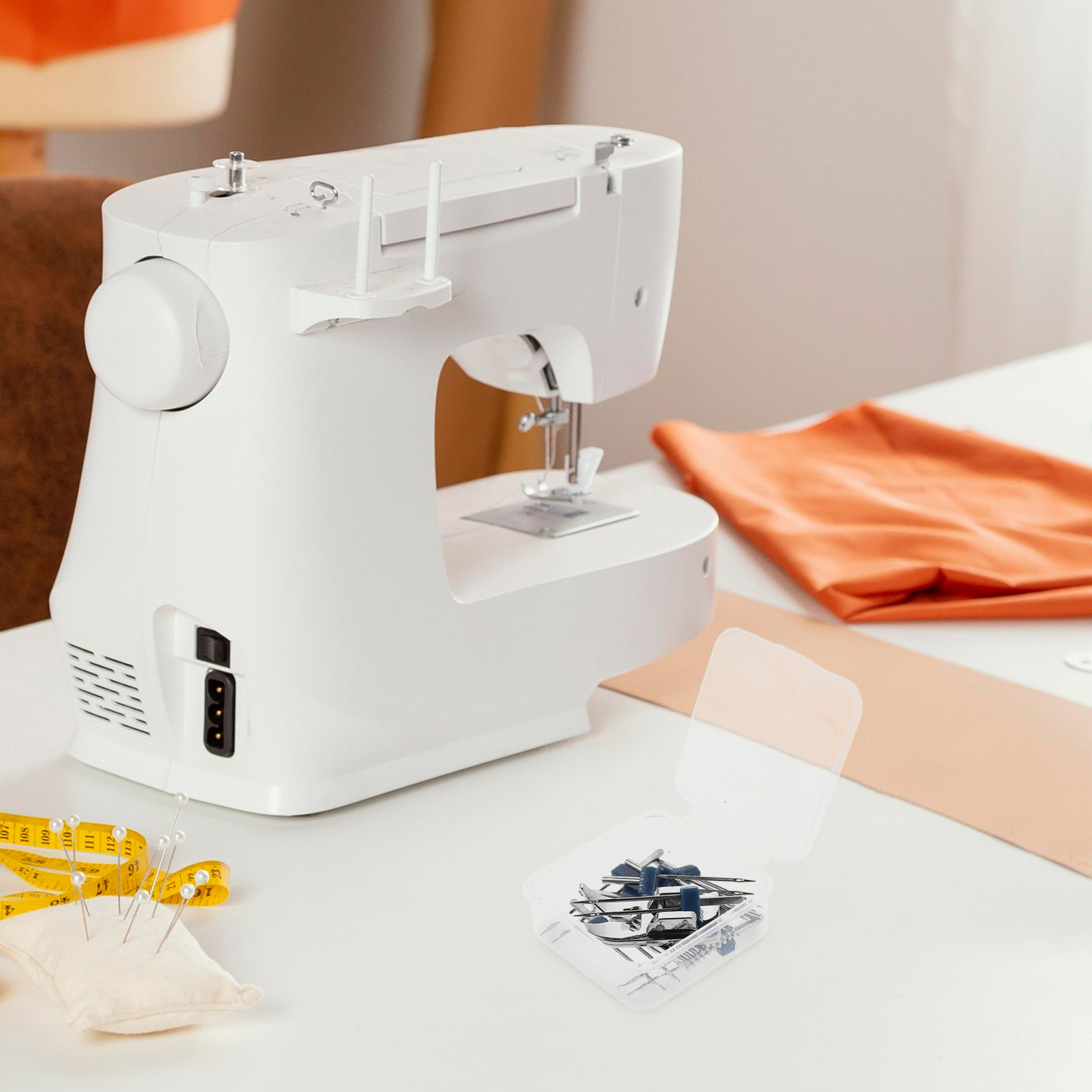 1Set Sewing Machine Twin Needl - Twin Needle Stretch ulasan dan harga