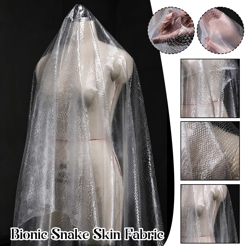 130*50Cm Transparent Tpu Fabri - Is Sewing A Textile Craft ulasan dan harga