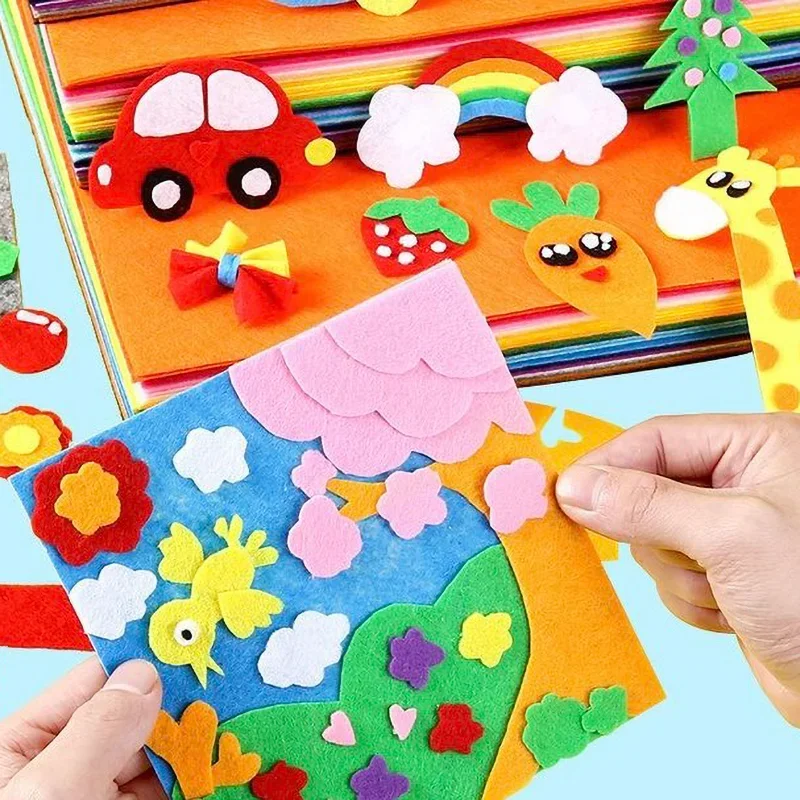 Felt Fabric Sheets Assorted Co - Is Sewing A Textile Craft ulasan dan harga