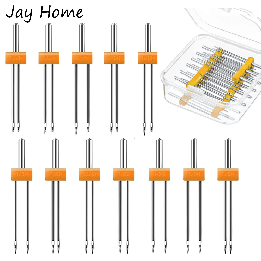 10PCS Sewing Machine Twin Need - Twin Needle Stretch ulasan dan harga
