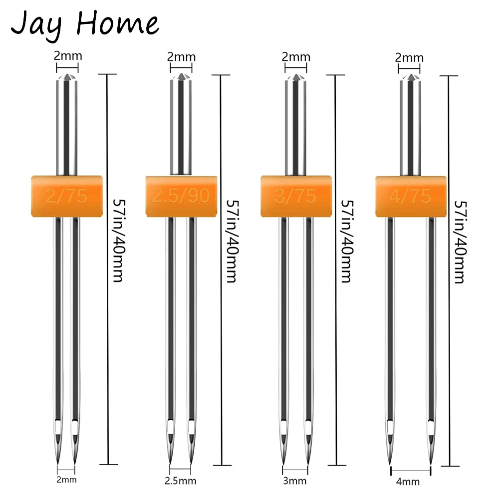 10PCS Sewing Machine Twin Need - Twin Needle Stretch ulasan dan harga