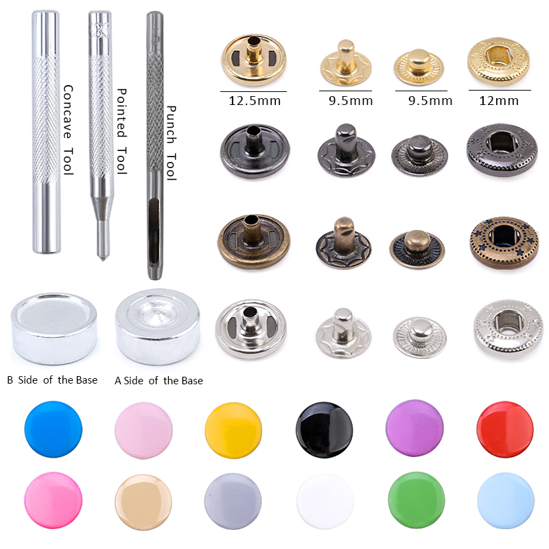 Leather Snap Buttons Fasteners - Button Hole Cutter ulasan dan harga