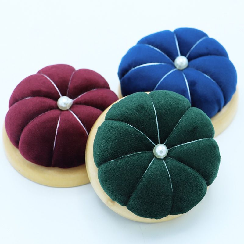 1Pcs Pin Cushions Pumpkin shap - Sewing Pin Cushion ulasan dan harga