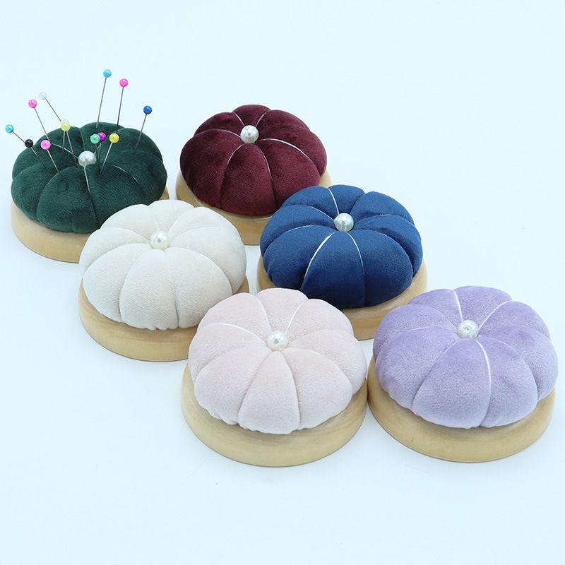 1Pcs Pin Cushions Pumpkin shap - Sewing Pin Cushion ulasan dan harga