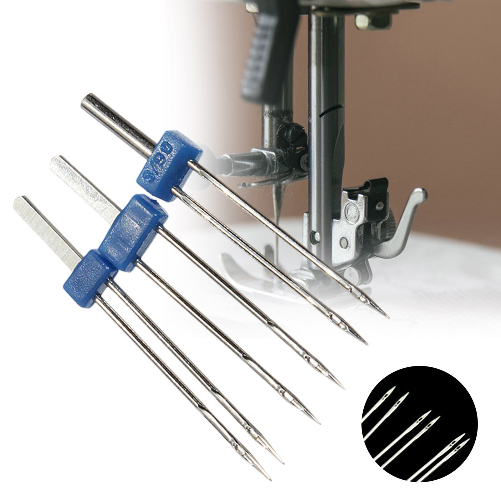 3pcs Twin Needles Set for Sewi - Twin Needle Stretch ulasan dan harga