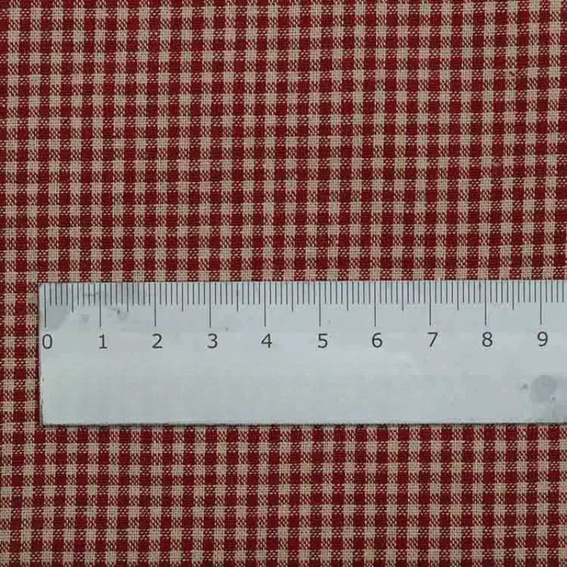 L100cm X W145cm Vintage Plaid  - Vintage Sewing Textile ulasan dan harga