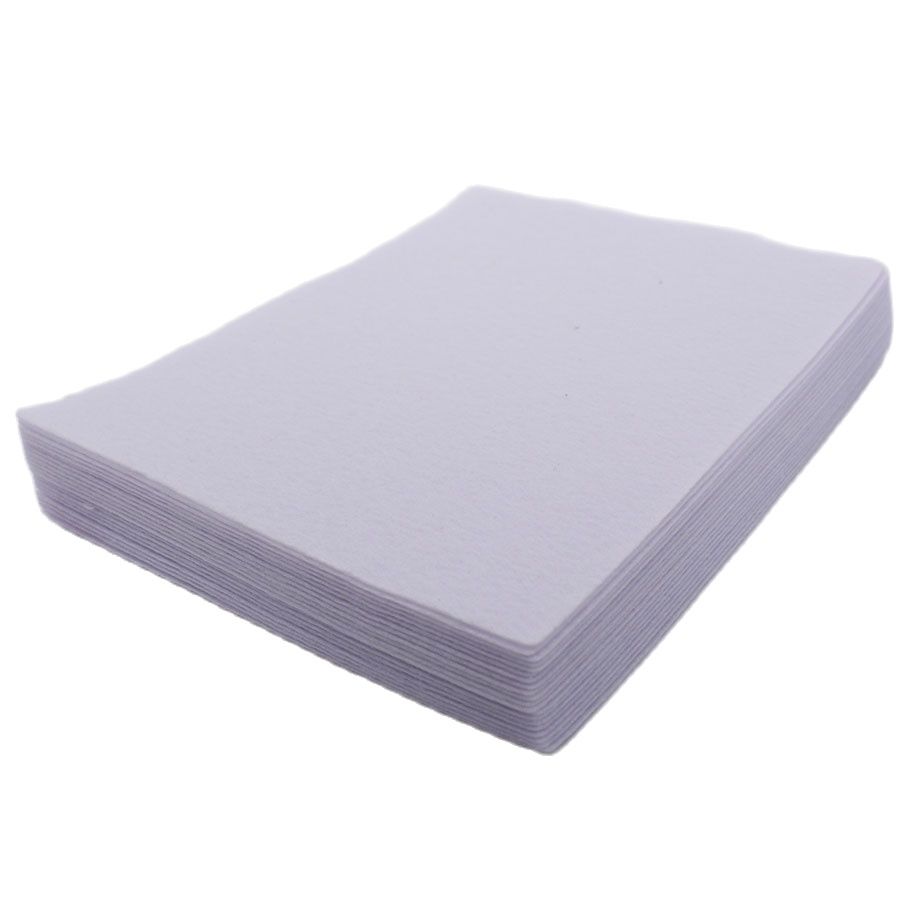 White 1mm Felt Fabric for Doll - Is Sewing A Textile Craft ulasan dan harga