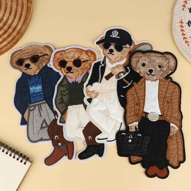Large Bear Clothing Patch Hand - Is Sewing A Textile Craft ulasan dan harga