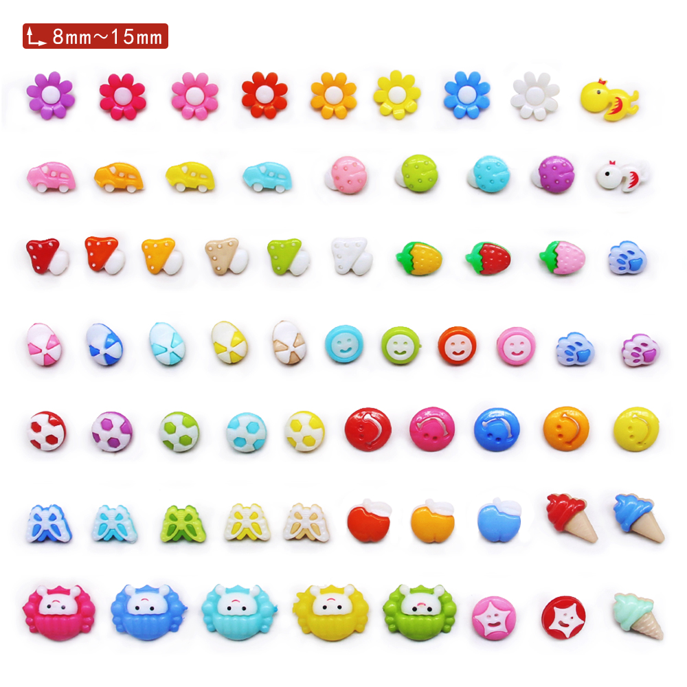 50pcs random mixed colorful ca - Button Hole Cutter ulasan dan harga