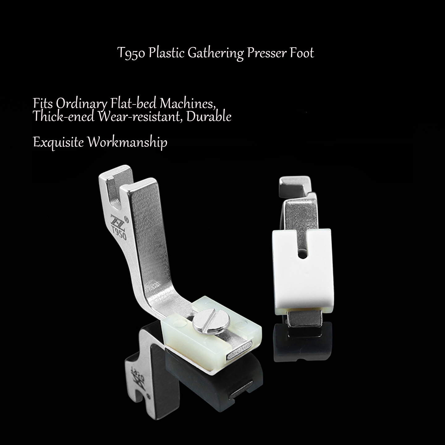 T950 Teflon Plastic Gathering  - Sewing Factory ulasan dan harga