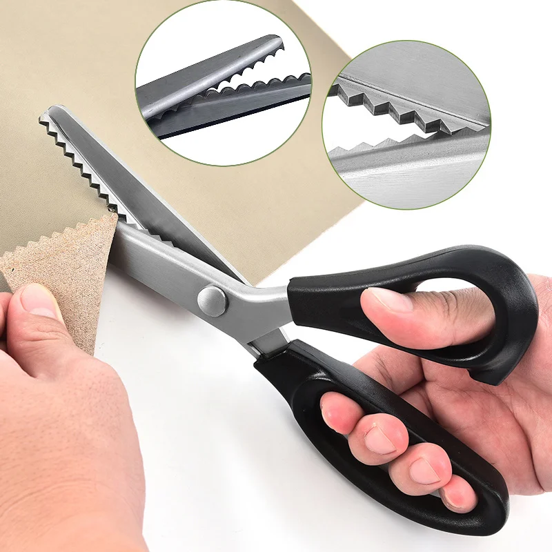 1Pc Pinking Shears Stainless S - Pinking Shear Blade ulasan dan harga