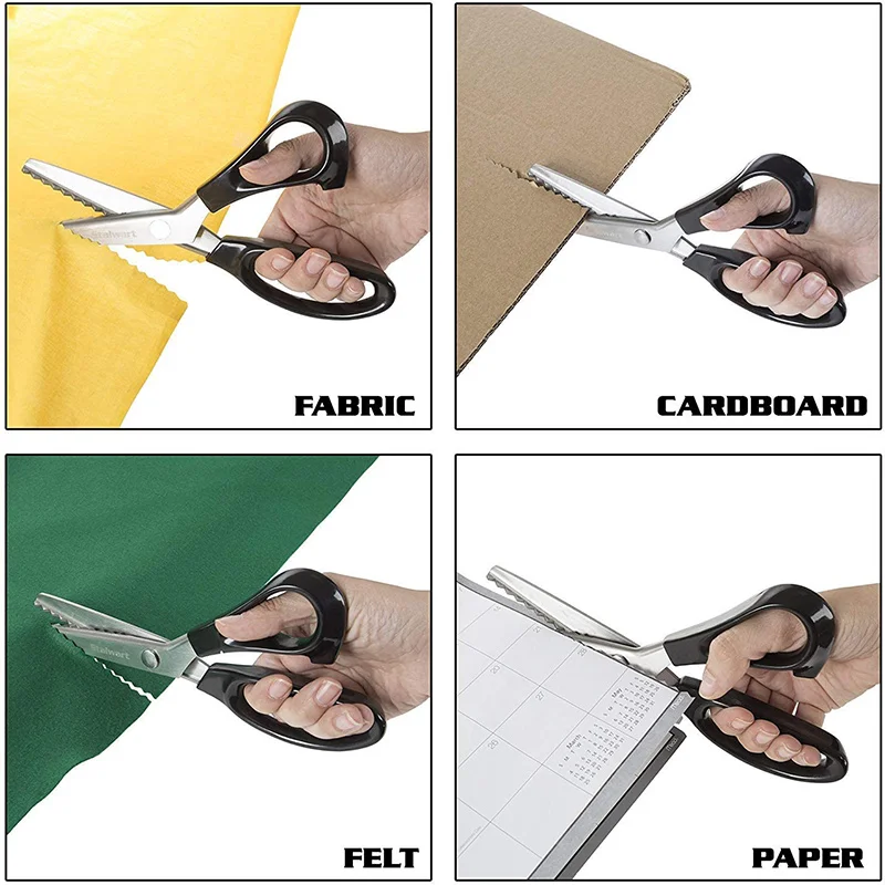 1Pc Pinking Shears Stainless S - Pinking Shear Blade ulasan dan harga