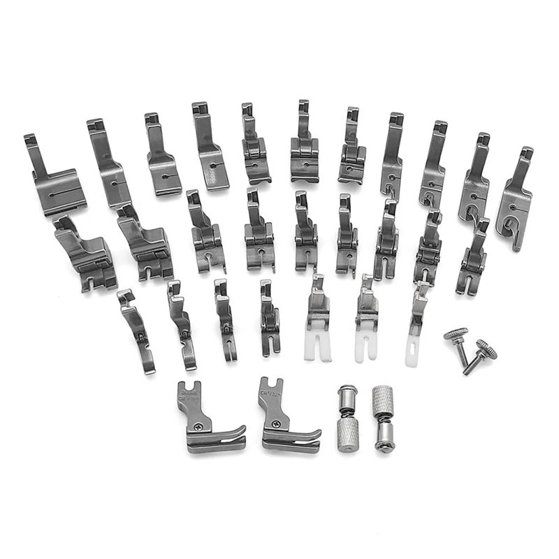 A84E-31 PCS Presser Foot Set 2 - Sewing Factory ulasan dan harga