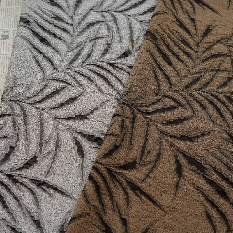 Vintage 3D Embossed Palm Leaf  - Vintage Sewing Textile ulasan dan harga