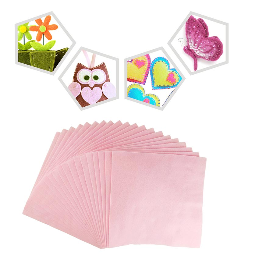 Coloured Felt Fabric Sheets fo - Is Sewing A Textile Craft ulasan dan harga