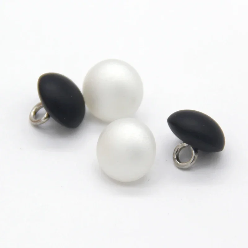 20pcs Black Matte Oval Plastic - Button Hole Cutter ulasan dan harga