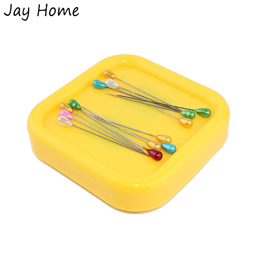 1Pc Magnetic Pin Cushion Quilt - Sewing Pin Cushion ulasan dan harga