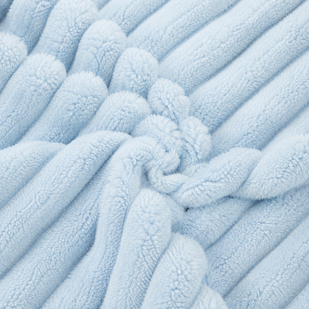 Thick Slub Coral Fleece Fabric - Sewing Technical Fabrics ulasan dan harga