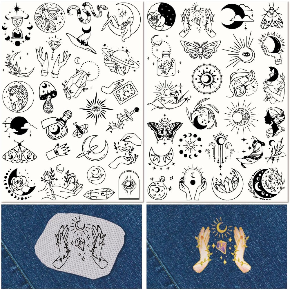 51Pcs Boho Moon Sun Water Solu - Sewing Factory ulasan dan harga