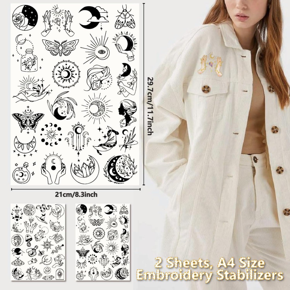 51Pcs Boho Moon Sun Water Solu - Sewing Factory ulasan dan harga