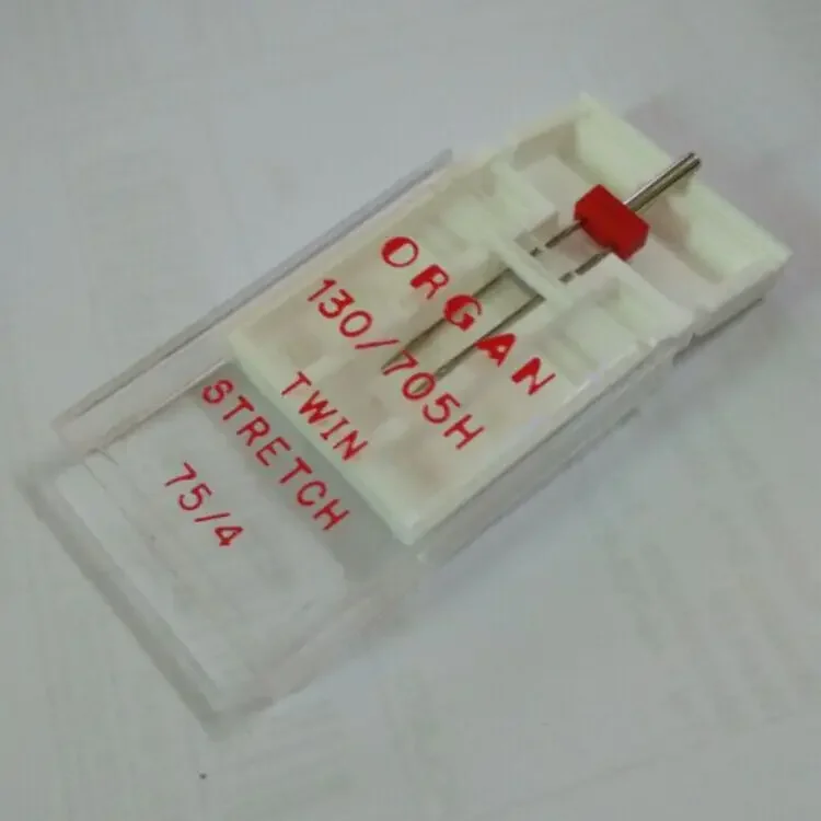 Organ Needles 130/705H Twin ne - Twin Needle Stretch ulasan dan harga