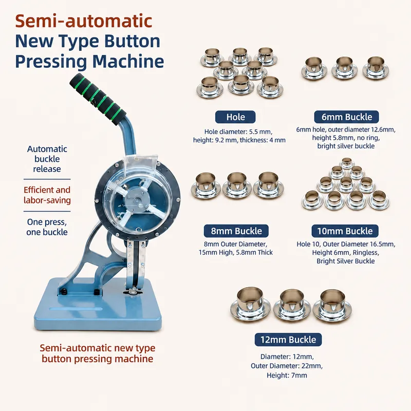 Semi Automatic Buttonhole Mach - Sewing In Textile Industry ulasan dan harga